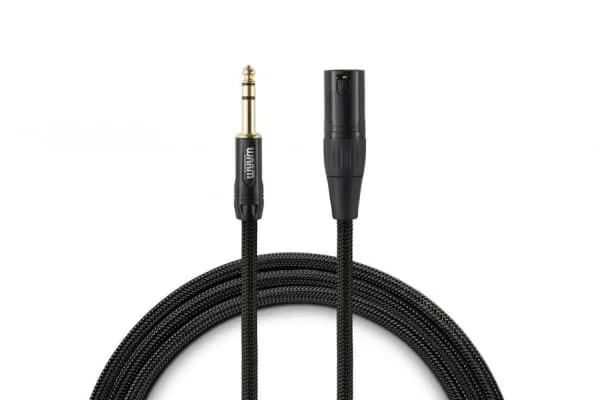 Warm Audio Premier XLR-hane till TRS-hane interconnect-kabel, 1,8 m