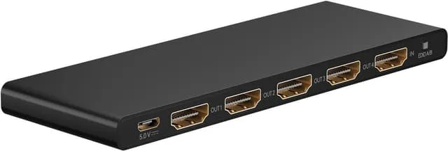 goobay HDMI™-splitter 1 till 4