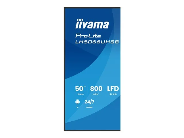 iiyama LH5066UHSB-B1AG Storformatsskärm