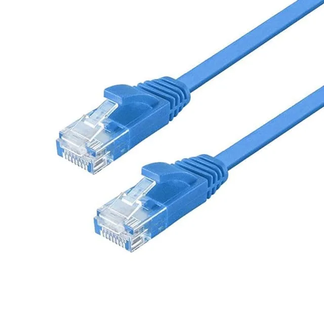 NÖRDIC Cat6 U/UTP flat nätverkskabel 7,5m