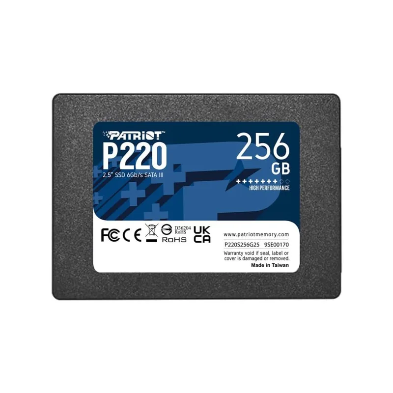 Patriot-minne P220 256 GB 2,5" seriell ATA III