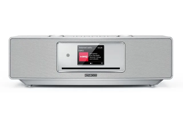 Kenwood CR-ST700SCD-S internetradio med Bluetooth och DAB+ (silver)