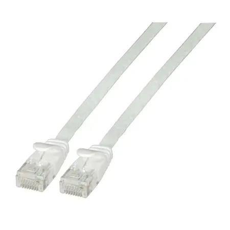 EFB Elektronik K8107WS.1,5 nätverkskabel Cat6a U/UTP 1,5 m vit