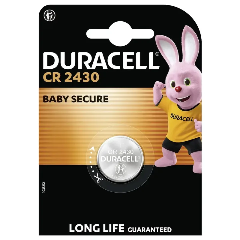 Duracell Duralock 2430 batteri