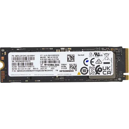 HP SSD 512 GB M.2 PCIe 4.0 NVMe