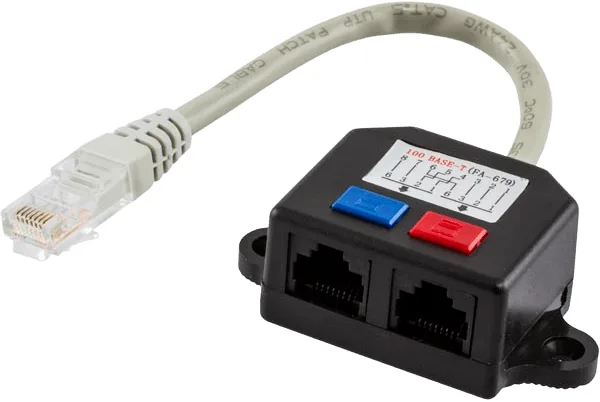 DELTACO Y-kabel för nätverk