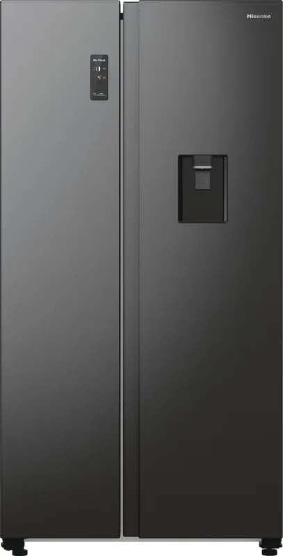 Hisense Side by Side RS711N4WFD (svart inox)