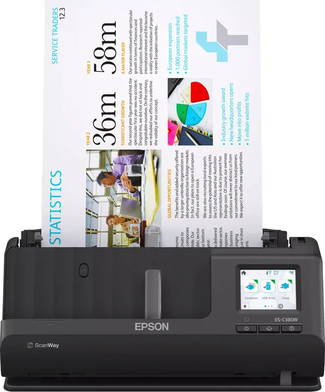 Epson WorkForce ES-C380W skanner A4