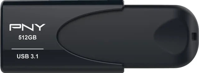 PNY Attache 4 USB 3.1 minne 512 GB