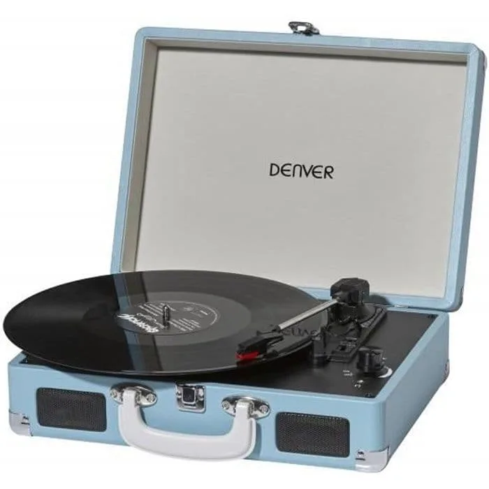 Skivspelare denver electronics vpl-120 röd