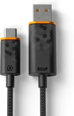 SCUF USB-C-kabel 2 m, svart