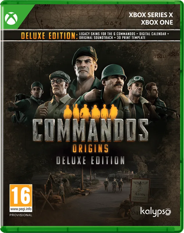 Diverse Commandos Origins Deluxe Edition