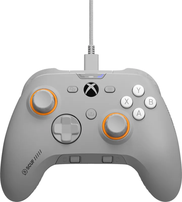 SCUF Valor Pro handkontroll för Xbox och PC, ljusgrå
