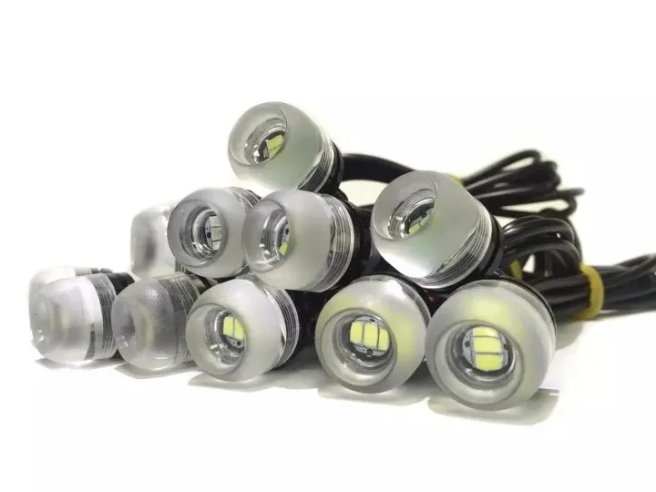 SMD DRL - varselljus 9W, 12V, 2-Pack (DRL109)