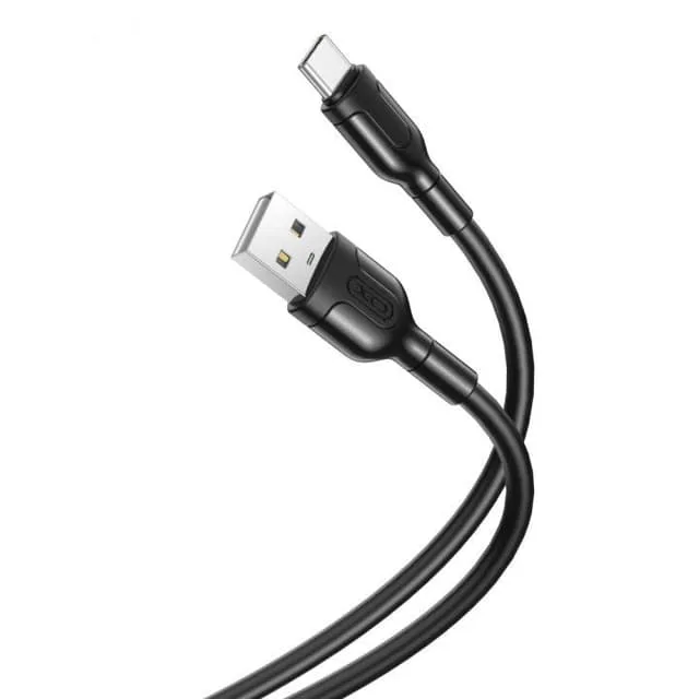2-PACK USB-C Snabbladdning 2.4A kabel för Samsung, Android -1m