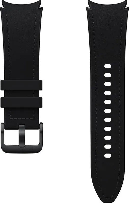 Samsung Galaxy Watch6 Hybrid Leather armband S/M (svart)