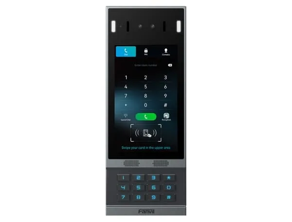 Fanvil i67, 17,8 cm (7"), 600 x 1024 pixlar, H.264, 2 MP, 62°, 37,4°