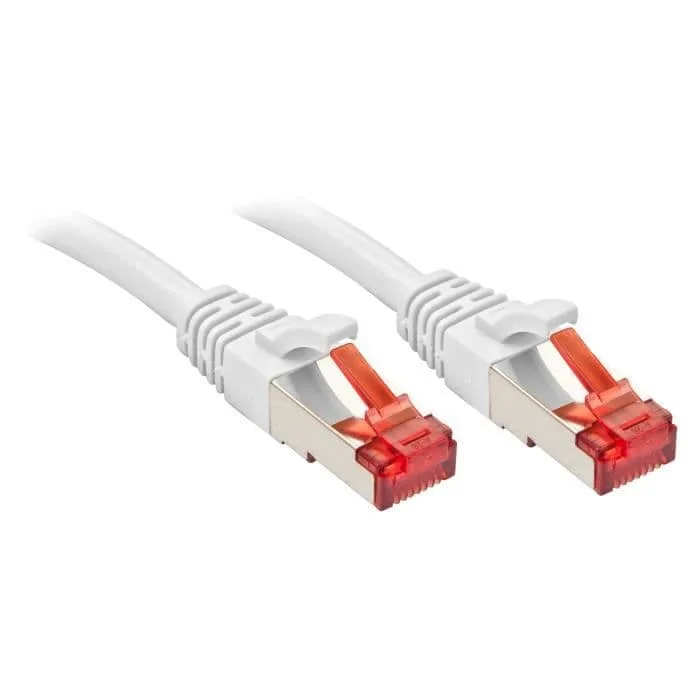Lindy 47792 nätverkskabel Cat6 S/FTP 1 m Vit