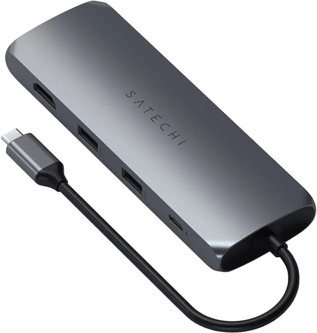 SATECHI Hybrid SSD USB-C hubb