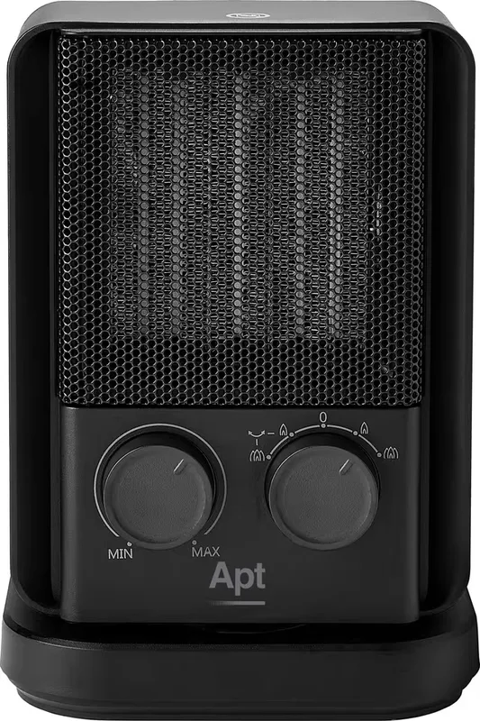 Apt 2000W PTC skrivbordsvärmare 31688 (svart)