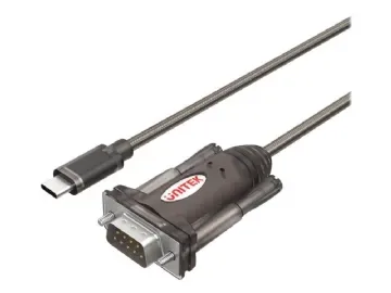 UNITEK Y-1105K seriekabel Svart 1,5 m DB-9