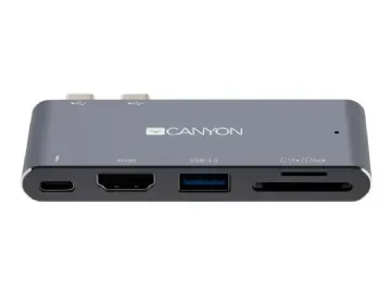 Canyon CNS-TDS05DG Dockningsstation USB-C 5 platser HDMI