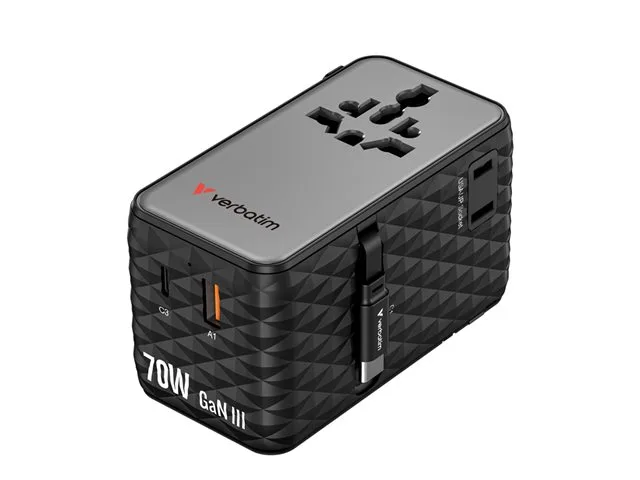 Verbatim Charge 'n' Travel strömadapter