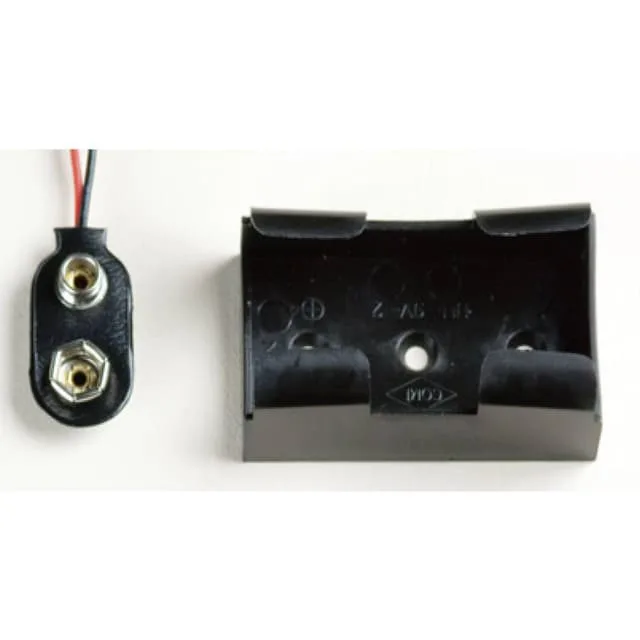Takachi BH9V2 Batterihållare 1x 9 V blockbatteri