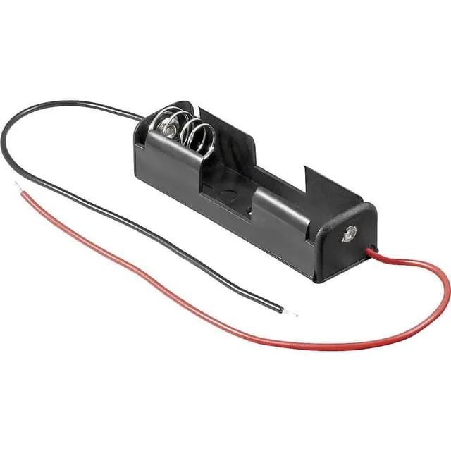 Goobay 11460 Batterihållare 1x AA (R6) Kabel