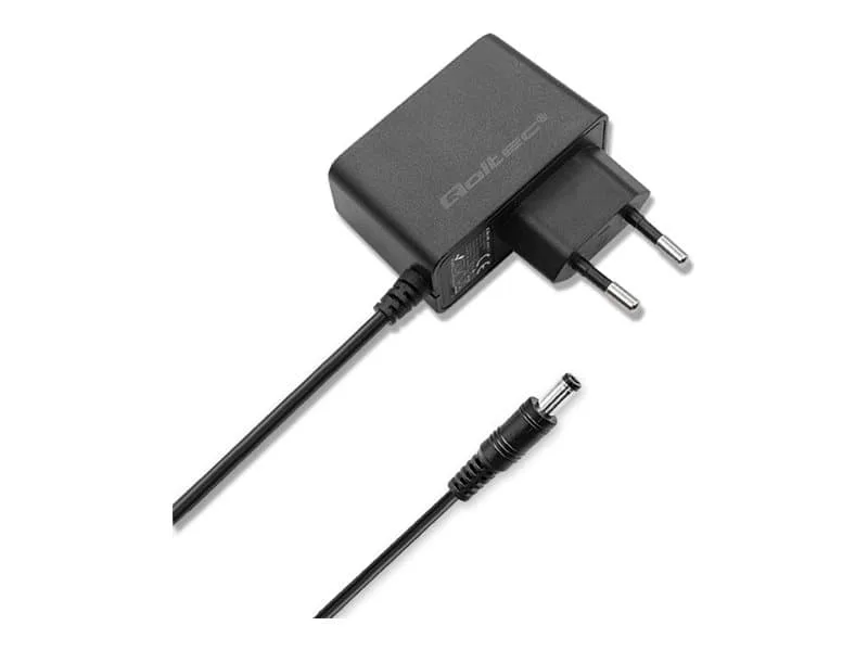 Qoltec - Premium - strömadapter - 6V, 1A, 5.5*2.1 - AC 220-240 V - 6 Watt