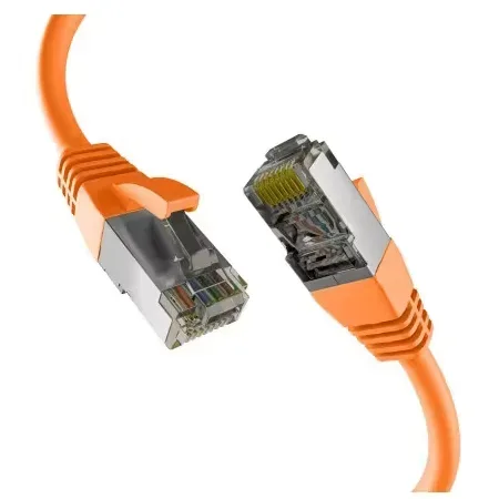 EFB CAT8.1 patchkabel RJ45, orange, 7,5 m, S/FTP PIMF