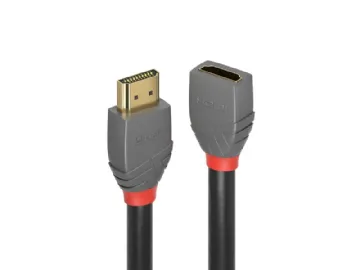 Lindy 36475 HDMI-kabel 0,5 m HDMI Type A (Standard) Sort