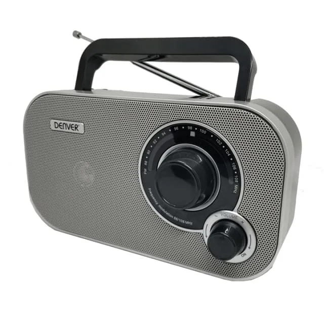 Denver: Radio FM Analog inställning TR-51GR Grå