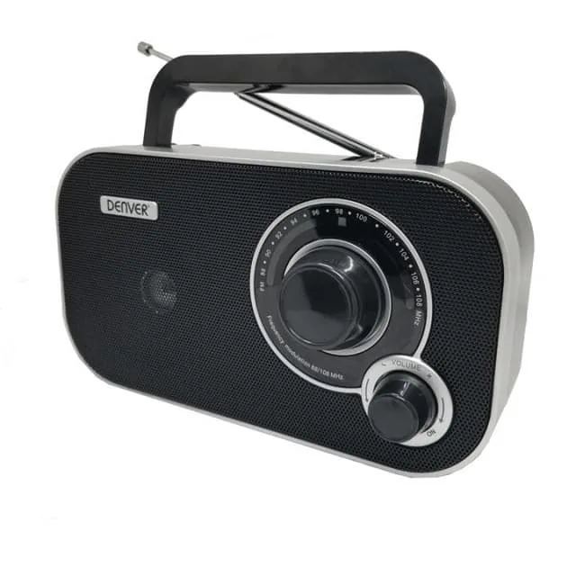 Denver TR-51B FM-radio, svart