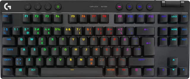 Logitech G PRO X TKL Lightspeed Tactile trådlöst tangentbord