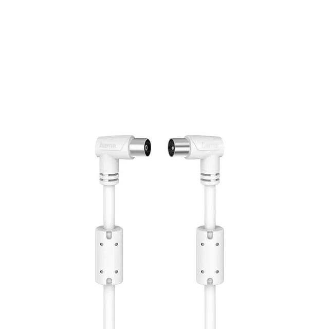 Hama koaxialkabel för antenn 90°