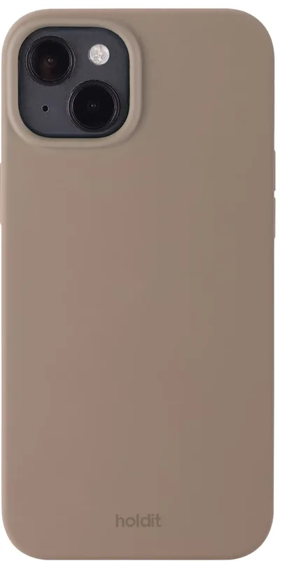 Holdit iPhone 13 Skal Silikon Mocha Brown