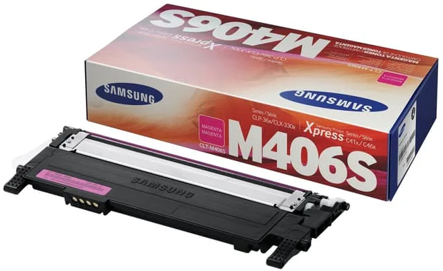 Samsung CLT-M406S Original-tonerpatron, magenta
