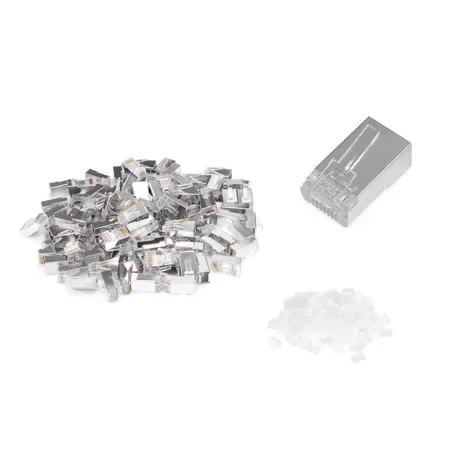 Digitus Cat 6 RJ-45-modulkontakt, rund, 100 st