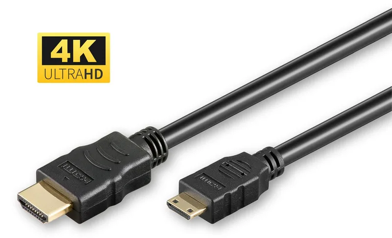 HDMI till Mini HDMI-kabel, 4K@30Hz, MicroConnect, 2 meter