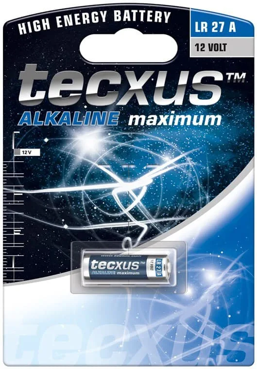 Tecxus LR27/A27 batteri