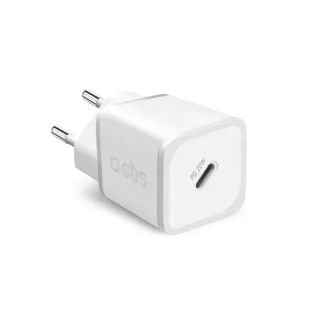 SBS TETRGAN1C20W 20 W GaN-laddare med Power Delivery