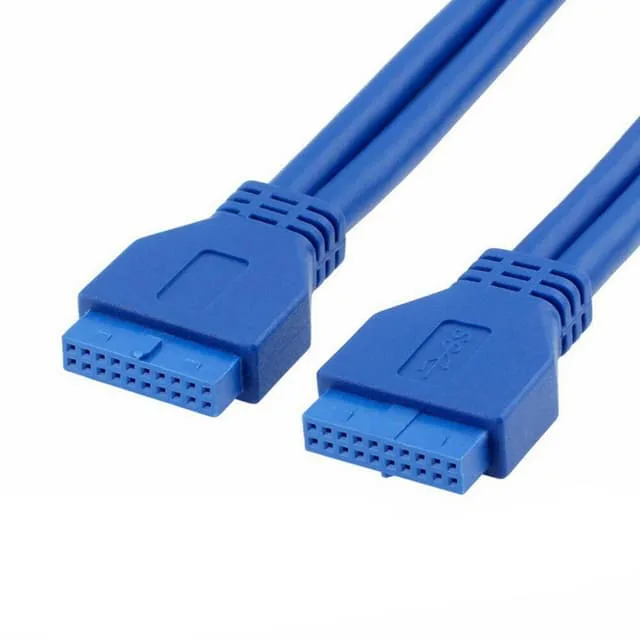 Nördic 20 pin USB 3.0 header förlängningskabel