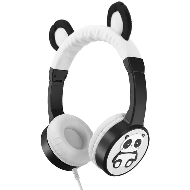 Planet Buddies Pippin the Panda Furry hörlurar med