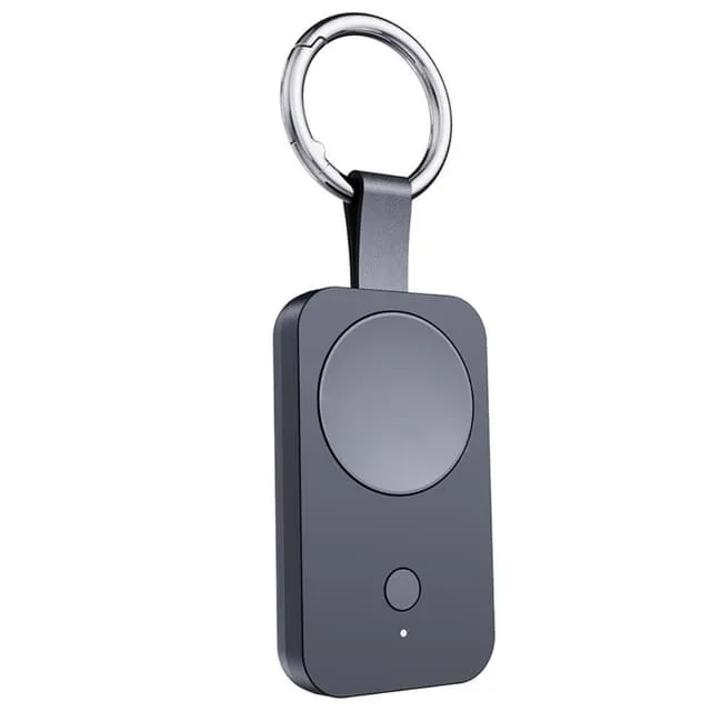 MTK Trådlös Qi-powerbank för Samsung Galaxy Watch 3, 4 och 5, vit