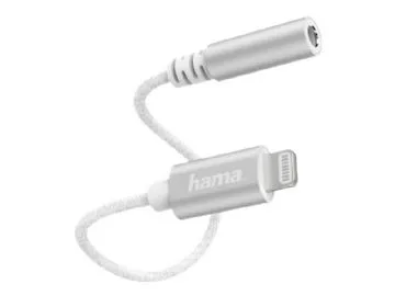 Hama Essential Line Lightning till hörlursuttag-adapter