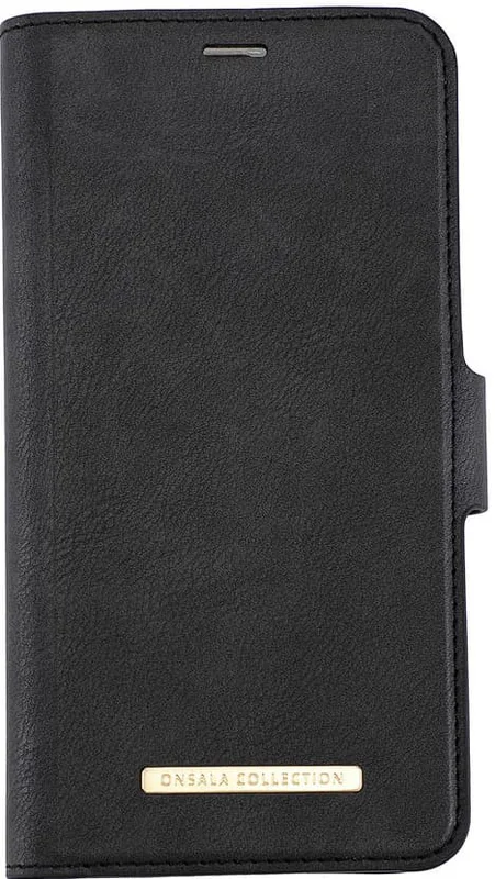 Gear Onsala plånboksfodral för iPhone 12 Mini (midnight black)