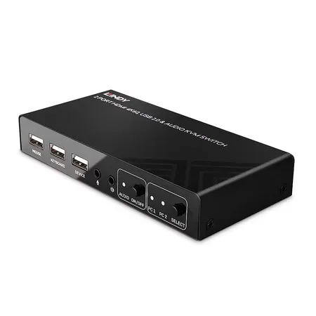 Lindy 32809 KVM-switch svart