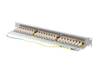 Lanberg PPSA-1024-S patchpanel 24 portar Cat 6a, 1U 19"