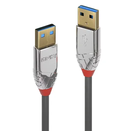 Lindy 36629 USB-kabel USB 3.2 Gen 1 (3.1 Gen 1) 5 m USB A Grå